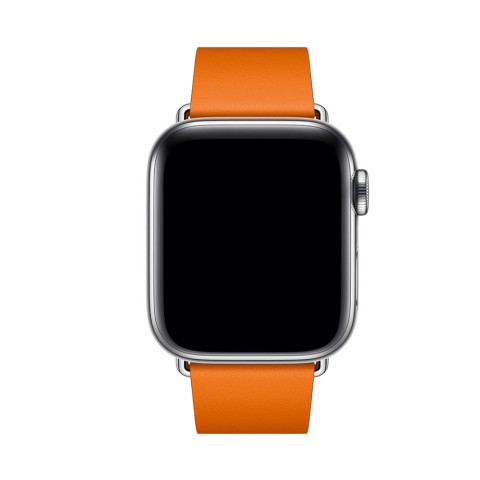 Кожаный ремешок Modern Buckle Leather на Apple Watch 38/40/41mm Silver/Sunset Кожаный ремешок Modern Buckle Leather на Apple Watch 38/40/41mm Silver/Sunset